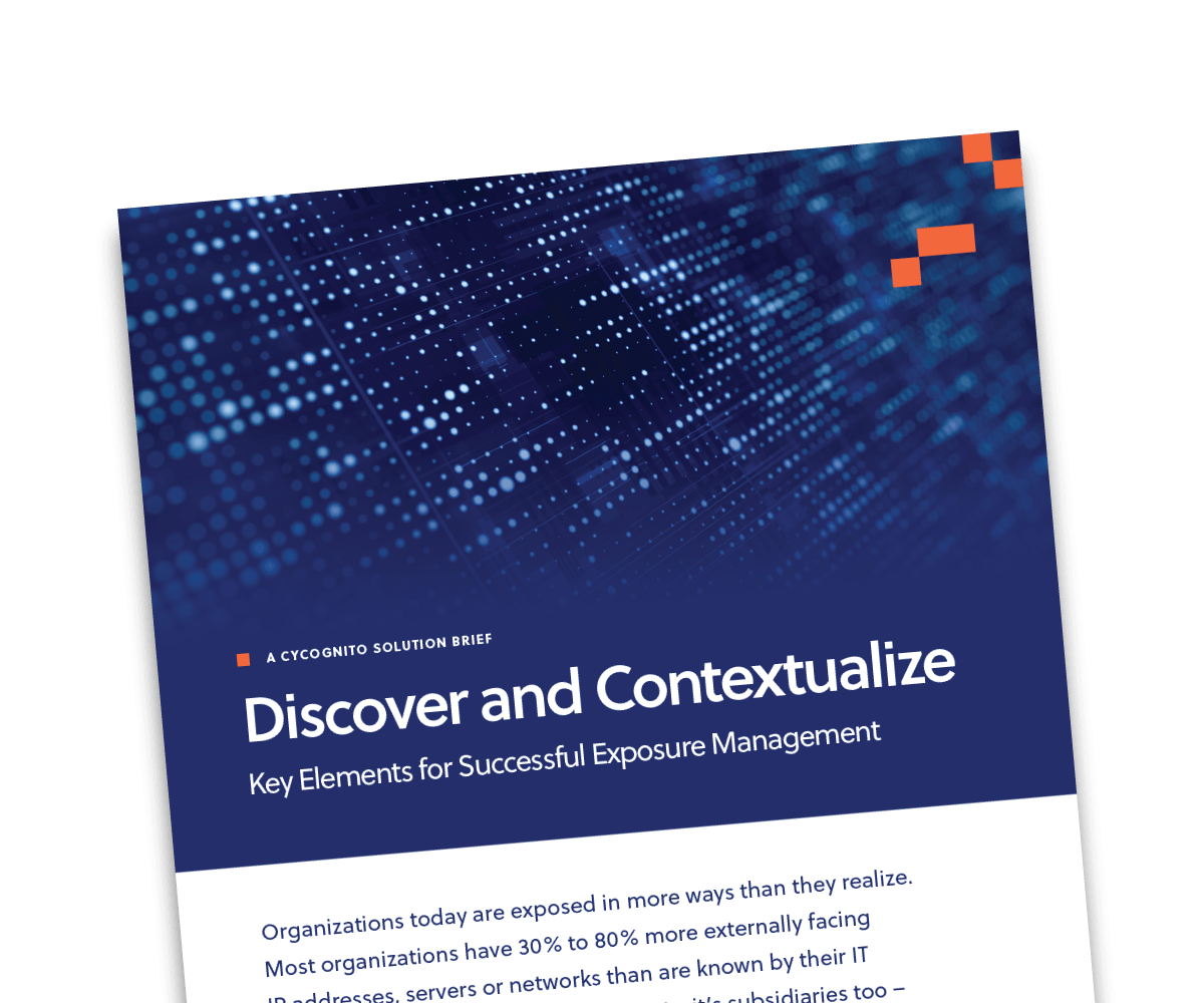 Solution Brief: Discover and Contextualize